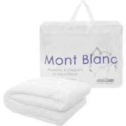 Piumino Singolo Mont Blanc, In Poliestere E Microfibra