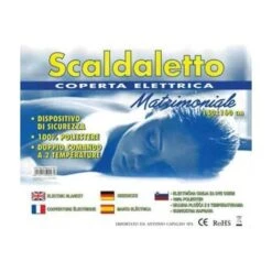 Termocoperta Matrimoniale Scaldatutto Scaldaletto Cm 140x160