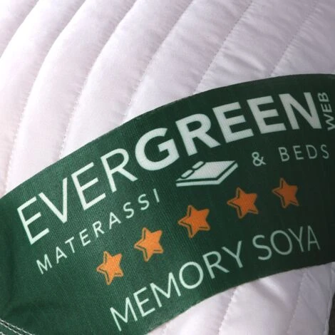 EVERGREENWEB - Cuscino Letto In MEMORY FOAM E Oli Essenziali Di SOIA 40x70 Alto 12 Cm, Imbottitura Con Fiocchi 100% Schiuma A Memoria CERVICALE, Fodera Bianca Antiacaro, Guanciale Per Dormire, OFFERTA - immagine 5