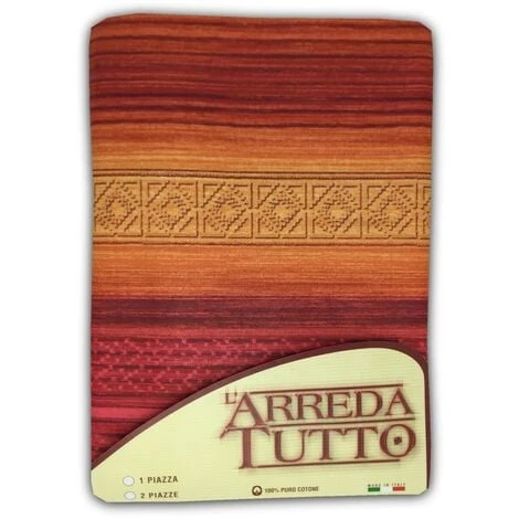TELO ARREDO COPRITUTTO GRAN FOULARD COPRILETTO COPRIDIVANO TESSUTO INCAS BORDEAUX 1 PIAZZA