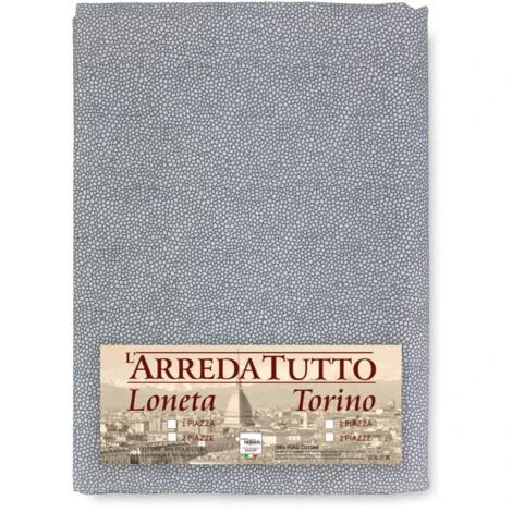 TELO ARREDO COPRITUTTO GRAN FOULARD COPRILETTO COPRIDIVANO TESSUTO BOY GRIGIO 1 PIAZZA