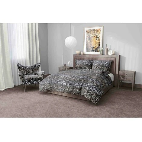 COPRIPIUMINO Maculato LEOPARDATO Sexi SAFARI SINGOLO 1 PIAZZA CM. 155X200 - immagine 2