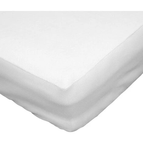 Coprimaterasso Impermeabile Singolo - Con Angoli Elastici, Sanitario.