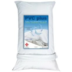 FEDERA PVC PLUS © Copriguanciale IMPERMEABILE CON CERNIERA IN Spugna DI COTONE