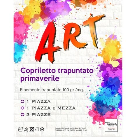 COPRILETTO Trapuntato ART CUORE TIROLESE Beige 1 PIAZZA - immagine 5