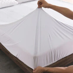Fodera Protettiva Per Materasso Impermeabile Jacquard 90 X 190 + 36 Cm