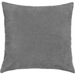 Federa Cuscino Divano Letto Fodera Copri Cuscino Con Cerniera Grigio - 45x45 Cm