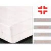 Trade Shop - Coprimaterasso Fodera Materasso Sanitario Matrimoniale 2 Piazze Con Cerniera Zip