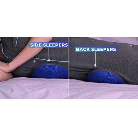 Trade Shop - Cuscino Per Schiena Supporto Lombare Memory Foam Ortopedico Ginocchia Lavabile - immagine 5