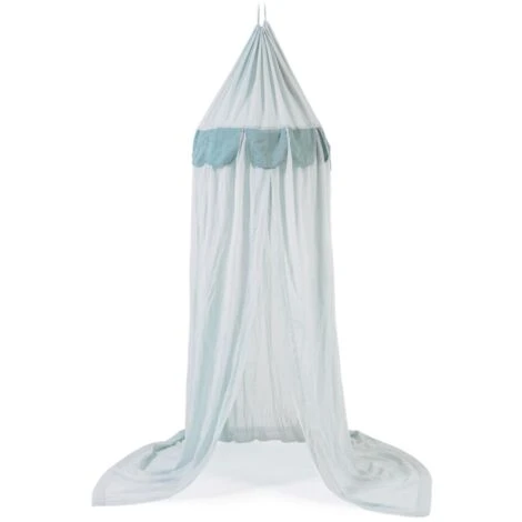 Kave Home - Baldacchino Per Bambini Carelene 100% Cotone Azzurro