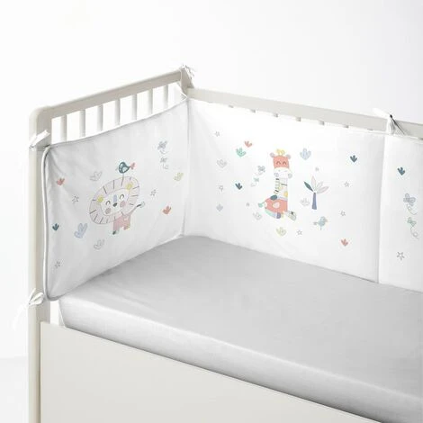 Paracolpi Per Culla Cool Kids Jungle (60 X 60 X 60 + 40 Cm) - immagine 2