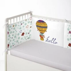 Paracolpi Per Culla Cool Kids Felipe (60 X 60 X 60 + 40 Cm)