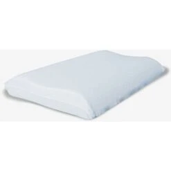 Cuscino Cervicale In Memory Foam 70x40 Cm - Alto 9/10 Cm Modello A Doppia Onda
