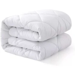 Coprimaterasso Trapuntato Effetto Nuvola Soffice Disponibile In 3 Misure Bianco - Singolo