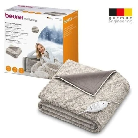 Beurer HD 75 Cosy Termocoperta Con Dispositivo Di Termoregolazione Elettronico Nordic - immagine 2