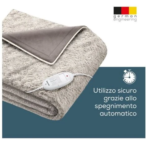 Beurer HD 75 Cosy Termocoperta Con Dispositivo Di Termoregolazione Elettronico Nordic - immagine 3