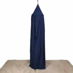 Baldacchino In Cotone, Gioco Del Castello All'aperto Decorazione Per La Casa Tenda A Rete Multicolore Camera Da Letto Principessa Tenda A Cupola Rotonda Da Appendere (verde Scuro)