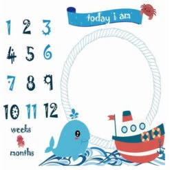 Coperta Per La Crescita Mensile Del Neonato Puntelli Per Fotografia Puntelli Per Sfondo In Stoffa Commemorativa Puntelli Per Bambini, Yang Fan Yuanhang