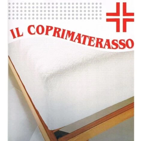 Trade Shop - Coprimaterasso Sanitario Impermeabile 1 Piazza Con Angoli Elastici 90x195cm - immagine 2