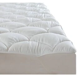 Coprimaterasso Trapuntato Topper Con Fascie Elastiche Disponibile In 3 Misure Bianco - Singolo