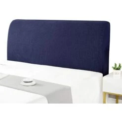 MINKUROW Fodera Per Testiera, Fodera Per Testiera, Fodera Per Testiera Trapuntata A Tinta Unita Antipolvere Fodera Per Testiera Elastica All-Inclusive Camera Da Letto Replica Purullan Pull 120-140