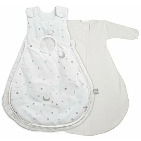 Roba Sacco Nannasafe Asleep® Air PLUS E Sacco PagliaccettoSternenzauber, 62/68 Cm, Cotone Traspirante