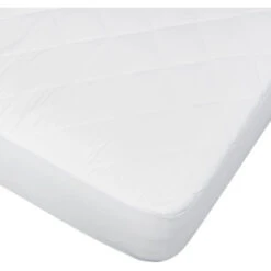 Pikolin Home Protezione Per Materasso Imbottita In Microfibra Ipoallergenica 80x200cm , Cama De 80 , Bianco