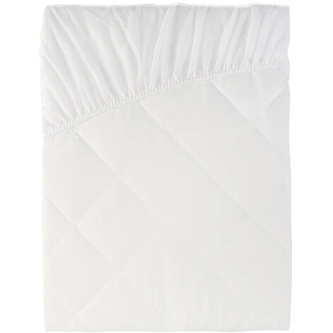 Pikolin Home Proteggi-materasso Trapuntato Ipoallergenico Anti-fluido 60x120cm , Cuna De 60 , Bianco