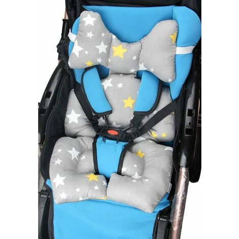 Cuscino Di Supporto Per La Testa E Il Corpo Del Passeggino, Cuscino Di Supporto Per Il Collo Del Sedile Del Bambino - immagine 2