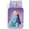Caleffi - Completo-copripiumino Frozen Love 100% Cotone Ragazza Singolo