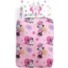 Caleffi - Completo-copripiumino Minnie Allegra 100% Cotone Ragazza Singolo