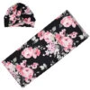 80 80 Cm / 31,5 31,5 Pollici Coperta Fasciatoio Con Berretto Per Bambini Involucri Per Fotografia Per Neonati Morbidi Coperte Per Neonati (Fiore 5)