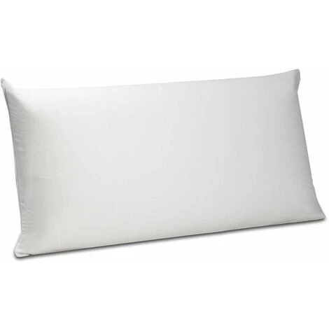 Pikolin Home - Copri Cuscino In Bambú Extra Morbido Bambù, Impermeabile E Traspirante 40 X 70 cm Bianco