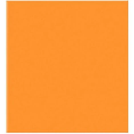 Completo Letto 100% Cotone Set Lenzuola Federe 1 Piazza - Arancione - immagine 2