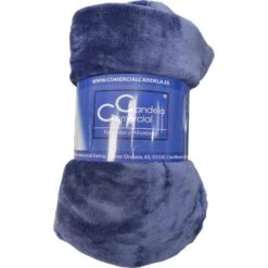 Coperta In Flanella Per Divano E Letto Soft Blu 120x150cm