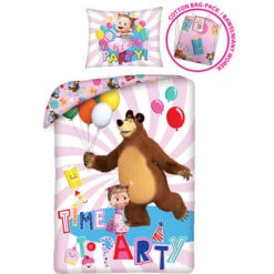 Parure Copripiumino Masha Palloncini Con Sacca