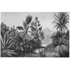 Tovaglietta In Vinile Coloniale - L. 45 Cm X L. 30 Cm - Atmosphera Créateur D'intérieur