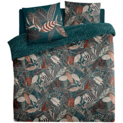 Noami Anatra Blu Stampata Set 240x220 - Atmosphera Créateur D'intérieur