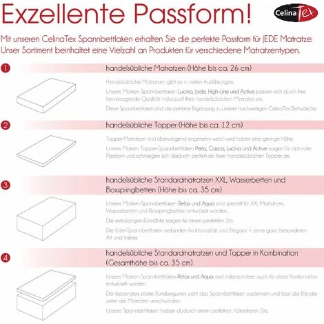 CelinaTex Lucina Lenzuolo Elasticizzato Cotone 140x200-160x200 Cm Giallo Crema - immagine 2