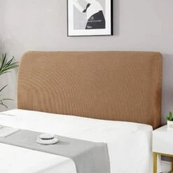 LITZEEFodere Per Testiera/Copertura, Fodere Per Testiera Fodera A Molla Fodera Antipolvere Monocolore Fodera Per Testiera Elastica All-Inclusive Titan-Guka Camera Da Letto Replica Testiera Pull150-170