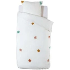 Set Di Biancheria Da Letto étoile, Cotone, 140x200 Cm - Atmosphera Créateur D'intérieur