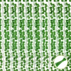 Bcc 12 Pezzi Foglie Di Begonia Artificiale Con Fascette Metalliche Foglie Di Begonia Ghirlanda Di Piante Per Decorazione Da Parete Giardino Festa Di Nozze