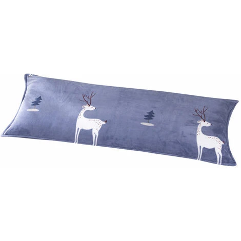 None Biancheria Da Letto In Morbida Flanella Lunga 120x48 Cm