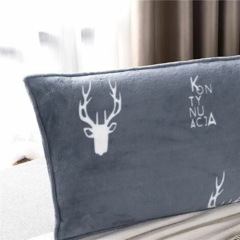 None Biancheria Da Letto In Morbida Flanella Lunga 120x48 Cm - immagine 3