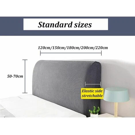 Copritestata/Rivestimento, Copritestata Copriletto Trapuntato Copritestata Tinta Unita Copritesta Elastico All-inclusive Copritestata Camera Da Letto - immagine 5