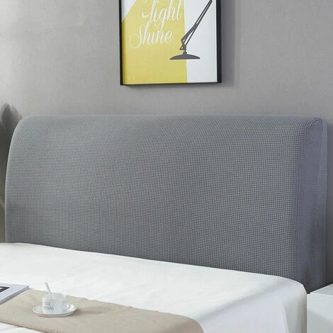 Copritestata, Morbido Tessuto In Pile Elasticizzato, Ispessimento Del Tessuto Di Protezione Del Lato Del Letto Fodera Elastica All-inclusive, Parapolvere Testiera Imbottita, 180 Cm- Per Testiera 170-1