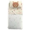 Caleffi Completo Lenzuola Orsetto Bosco Letto Singolo