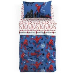 Marvel Spiderman Amazing Copriletto Trapuntato Primaverile Letto Singolo Caleffi