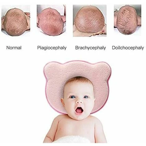 Cuscino Per Neonati, Cuscino Per Neonati Contro La Testa Piatta, Cuscino Per Neonati Ortopedico, Cuscino Per Neonati, Cuscino Per Neonati Contro - immagine 3