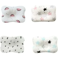 Cuscino Per Bambini Ortopedico Contro La Deformazione, Testa Piatta, Regalo Per Cuscino Morbido Per Bambini, Bambino 18 X 28 Cm